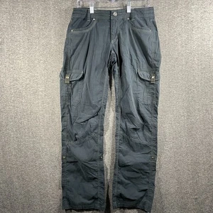 Kuhl Hose Damen 6 Blau Splash Roll-Up Cargo Vintage Patina Dye Convertible - Bild 1 von 24