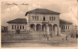 Varese Vedano Olona Municipio, lato legg. rifilato F. piccolo  spedita - Bild 1 von 2