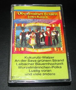 Musik Kassette MC - Oberkrainer Sext. Janes Kalšek  Schöne Heimat Gold'ner Klang - Picture 1 of 3