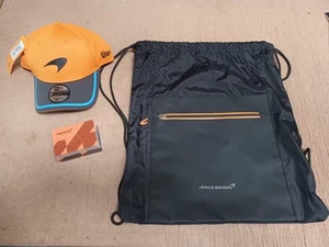 McLaren Formula 1 Team Castore Snapback Orange Deck Of Cards Light Backpack. - Picture 1 of 5