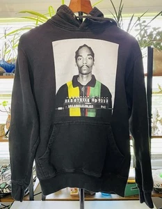 Snoop Dog L.A. Mug Shot Schwarz Hoodie Rapper Hip Hop Sweatshirt 90’s Legend Small - Bild 1 von 5