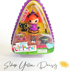Mini Lalaloopsy Candy Broomsticks 2011 Exclusive w/Cat Spell Book NIB NEW - 1205 - Picture 1 of 4