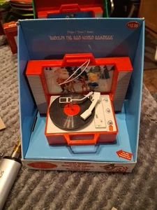 Rudolph the Red-Nosed Reindeer Animated Ornament w/Music & Lights NEW! - Picture 1 of 2