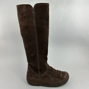 Fitflop Superboot Brown Suede Knee High Wedge Winter Pull On Boots EU38 UK5 - Bild 1 von 14