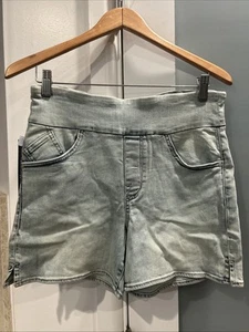 Rock & Republic Women’s Denim Rx Slimming Fever Pull On Shorts  size 10 M - Picture 1 of 9