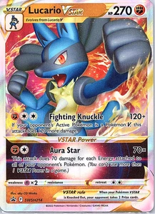 Lucario VSTAR SWSH214 SWSH: Sword & Shield Promo Cards Holo - Picture 1 of 2