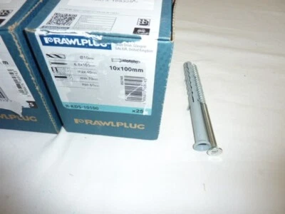 Fijaciones de marco Rawlplug M10 10 x 100 mm R-KDS-10100 x 50 Foto 1 de 3