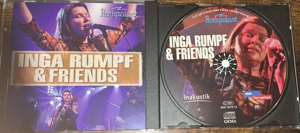INGA RUMPF & FRIENDS at ROCKPALAST   CD in-akustik 2007 - Bild 1 von 1