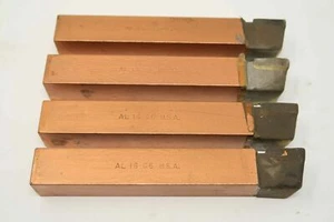 4 pcs ACT American Carbide Tool  AL16 / AL-16 Grade C6 Brazed Tool Bits USA - Picture 1 of 2