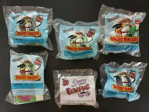 Wendys 1990's Kids Toys Cartoon Network Wacky Racing Set of 6 U155 - Picture 1 of 8