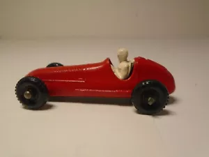 Vintage Lesney Matchbox #52A 1958 MASERATI 4CLT RED F1 Racing Car V1 RESTORED - Picture 1 of 12
