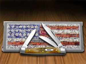 Case xx Small Stockman Knife Genuine Sambar Stag Stainless Pocket Knives 00178