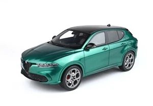 2023 Alfa Romeo Tonale Tributo Plug-in Hybrid 1/18 Green Montreal w/Case by BBR - Picture 1 of 7