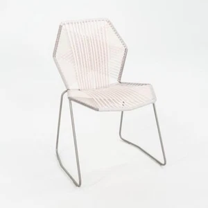 2023 Patricia Urquiola for Moroso Tropicalia Side Dining Chair in White Quartz - Picture 1 of 12