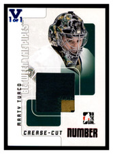 2007-08 In The Game Between The Pipes CCN-34 Marty Turco Patch 1/1 Crease-Cut