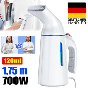 Dampfglätter 700W Dampfbürste Steamer Reisebügeleisen 40s Schnelle Erwärmung DE - Bild 1 von 16