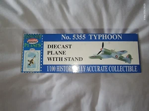 Model Power Briefmarken Flugzeuge Blue Range Hawker Typhoon 175 SQD RAF NR.5355 - Bild 1 von 4