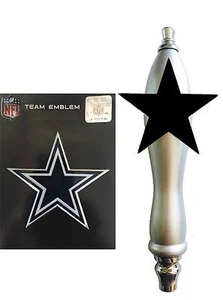 Dallas Cowboys Football Emblem und Bier Zapfhahn Griff für Kegerator KIT - Bild 1 von 1