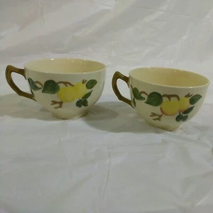Tea Coffee Cups set of 2 Made In England - Picture 1 of 3