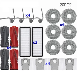 Mop Cloth Dust Bag For Roborock Qrevo Cury/P20 Pro Main Roller Side Brush Filter - Picture 1 of 12