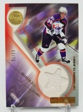 2001-02 Upper Deck CHL Game Used BRANDON BELL Top Prospects Jersey /75 Ottawa
