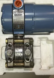 Rosemount Smart Differential Pressure Transmitter 1151 0-750 IN H2O 1151DP5SM6B1 - Picture 1 of 12