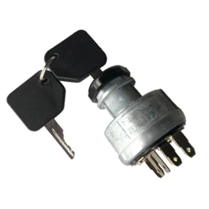 Ignition Switch with 2 Keys Fit For Case Skid Steer Loader 1835B 1840 1845C - Picture 1 of 4