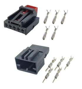 Luz trasera enchufe luz trasera calefacción asiento 5 polos reparación para Audi VW Z144/211 - Imagen 1 de 8