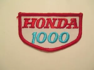 Honda 100 Motorrad Aufnäher Oldtimer Aufnäher Versandkostenfrei Patches - Bild 1 von 2