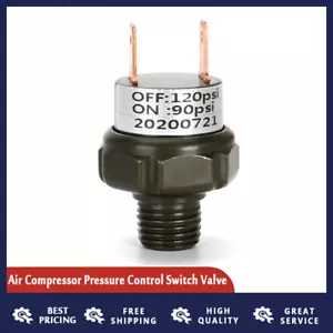 Heavy Duty 90-120 PSI Pressure Control Switch Valve Replace Air Compressor 1/4" - Foto 1 di 12