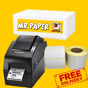 Bixolon SLP-DX220 Thermoetiketten - verschiedene Größen **KOSTENLOSE LIEFERUNG** - Bild 1 von 5