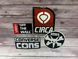 Skater Sticker Decal Lot Of 4 CIRCA CONVERSE VANS BONES New - Picture 1 of 3
