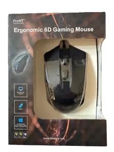 Ergonomic 6d Gaming Mouse wired usb - Picture 1 of 2