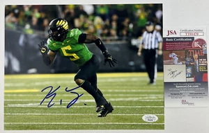 Kayvon Thibodeaux signed 8x10 Photo Oregon Ducks JSA Authentication - Picture 1 of 1
