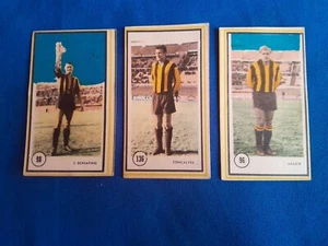 collectible cards of great Uruguayan footballers Schiaffino, Gonçalves, Abbadie - Picture 1 of 8