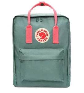 Zaino unisex per scuola viaggi e trekking - Verde ghiaccio + Rosa - 7/16/20L - Foto 1 di 1