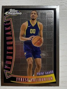 2023-24 Topps Chrome Basketball Youthquake #YQ-15 Tyrese Haliburton - Picture 1 of 2
