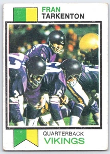 Fran Tarkenton Vikings 1973 Topps Football Card #60 - Picture 1 of 2