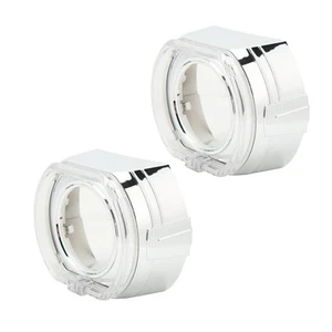 1 Pair LED Lens Headlight Trim Cover 12V 5W Bright Light High Temperature Re - Picture 1 of 24
