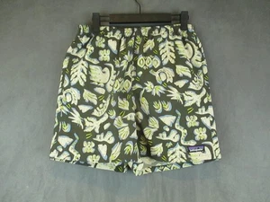 Pantalones Cortos Patagonia Baggies Para Hombres XS Aguja de Pino Verde Estampado A Través de los Océanos 5 pulgadas Natación - Imagen 1 de 16