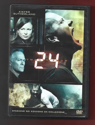 DVD SERIE TV - 24 - Kiefer Sutherland - Stagione Sei Completa -  2007 - Immagine 1 di 2