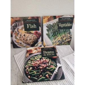 Williams Sonoma Vintage Cookbooks, Vegetables, Fish, Beans & Rice - Picture 1 of 10