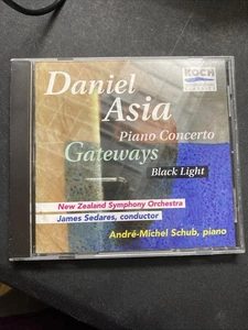 Piano Concerto / Gateways / Black Light - Daniel Asia (CD) LIKE NEW - Imagen 1 de 2