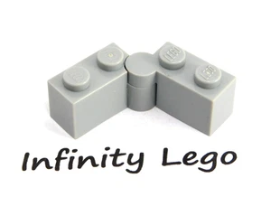5 LEGO Ladrillo Bisagra Gris Azulado Claro 1 x 4 (3830 3831) - 5 Piezas - Imagen 1 de 1