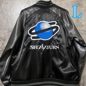 *New* L size Sega Saturn Sukajan embroidery SEGA 30th anniversary