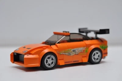 Fast and the Furious Brians Supra Model Built compatible with LEGO® Bricks - Image 1 of 2