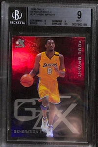 1999-00 E.X. Generation E-X Kobe Bryant #GX2 Los Angeles Lakers SGC9 - Bild 1 von 2