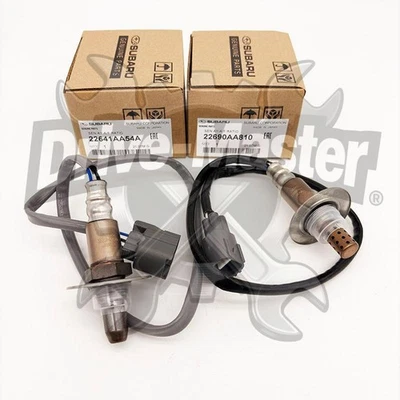 OEM 2PCS Front & Rear Oxygen O2 Sensor For 2010-2012 Subaru Legacy Outback 2.5L - Image 1 of 3