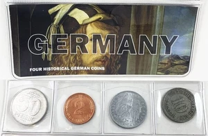 Collection of Four Miniature Historical German Coins Free Shipping! - Picture 1 of 3