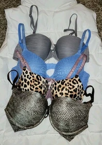 Victoria Secret Bra's Set of 4 Vaious Styles( 36B and 1 36C) - Picture 1 of 5